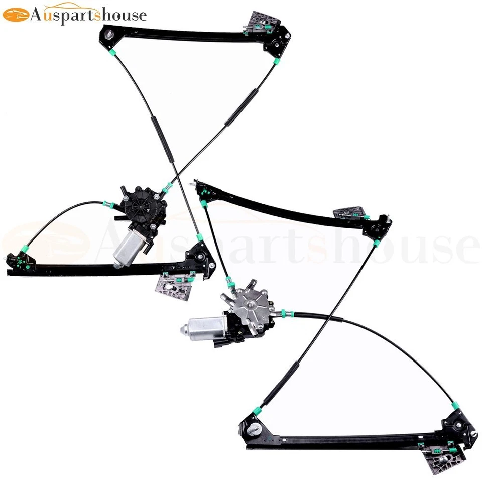 Regulador de ventana con motor para Chevrolet Corvette 97-2004 delantero izquierdo derecho eléctrico Foto 2 de 4