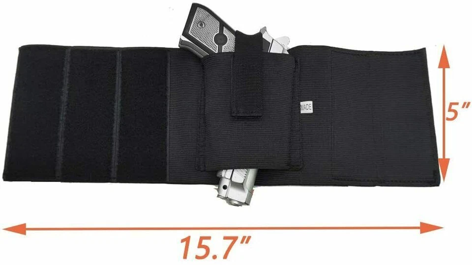 Tactical Universal Handgun Ankle Holster for Concealed Carry for Small Pistol - Image 2 of 4