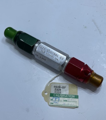 Size Control Co. .5304 .5319 GO NO GO Pin Plug Gage Z TL 6409-GP PT 72176 USA - Picture 1 of 16