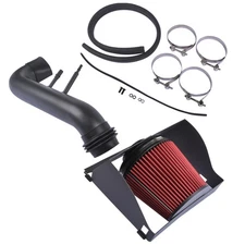 10555 Cold Air Intake Kit w/ Reusable Air Filter for 2015-20 4WD Ford F-150