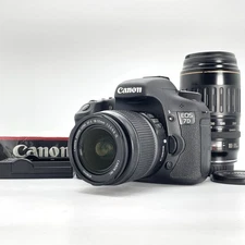 [Near MINT] CANON EOS 7D Digital SLR Camera + EF 18-55mm 100-300mm 2 Lens JAPAN