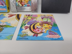 Bee 52 Game Nintendo NES Complete in Box Manual Poster Inserts Complete CIB