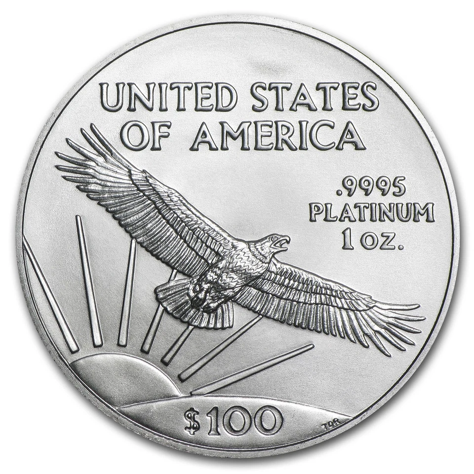 2017 1 oz American Platinum Eagle BU - Image 2 of 4