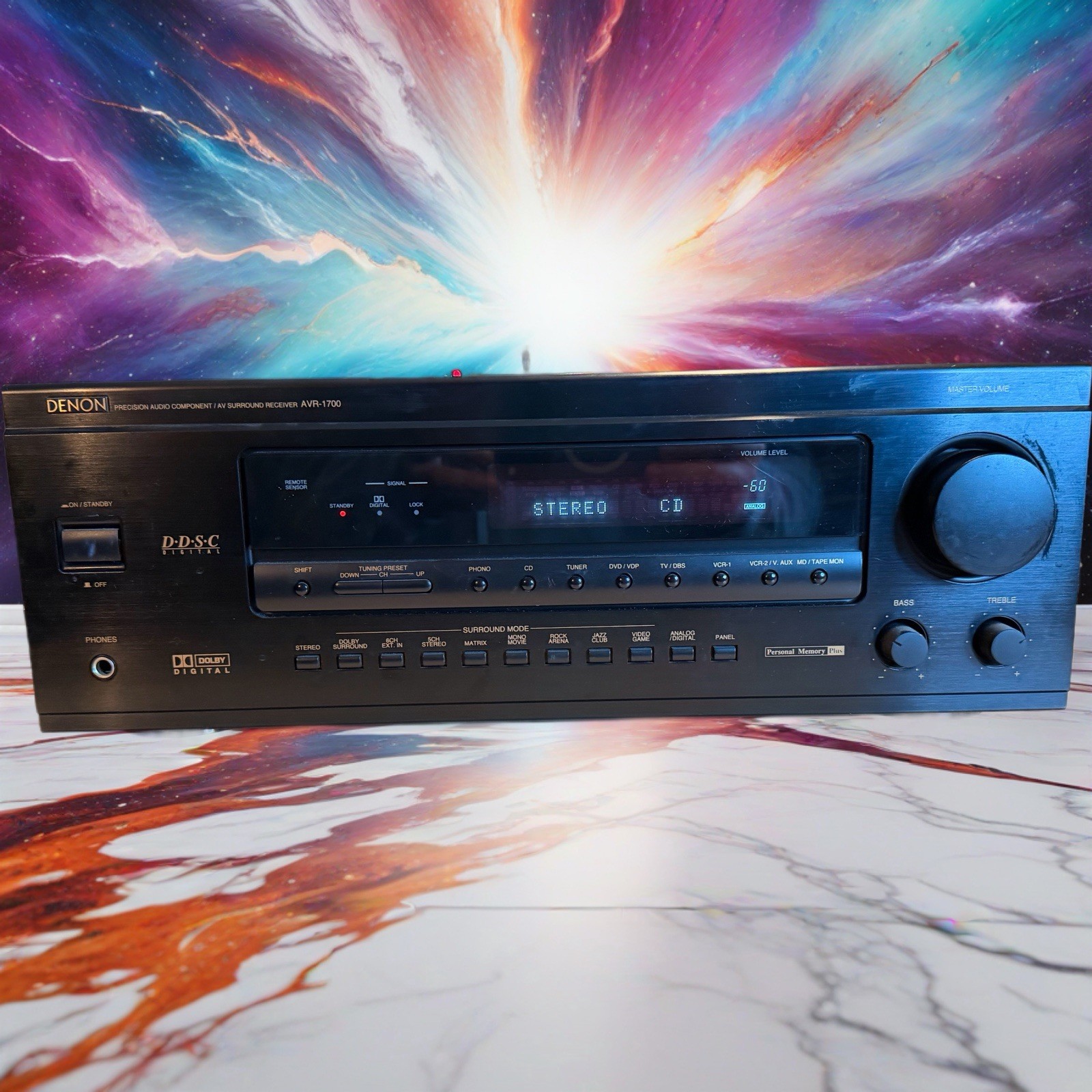 Denon AVR-1700 5.1 Channel AV Surround Receiver – Fresh Service High ...