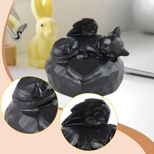 Pet Memorial Stone Grave Stone Decoration for Dog Cat Heart Shaped Pet Loss Gift