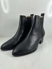 NEW Will's Vegan Point Toe Chelsea Boots Black Size EUR 39/US 8.5 Made Portugal