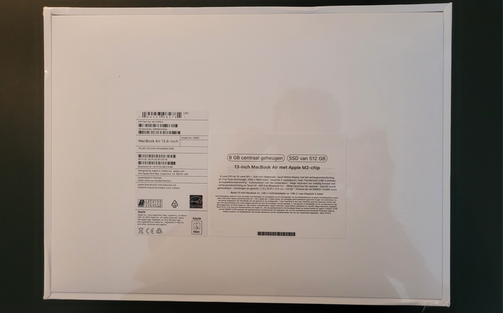 Foto 3 van Macbook Air M2
