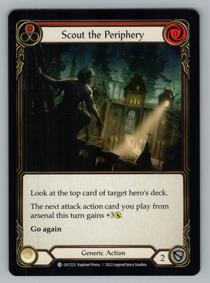 SCOUT THE PERIPHERY (RED) OUT225 C FLESH AND BLOOD NM RAPHAEL PINNA{