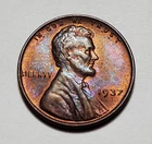 1937 P LINCOLN WHEAT PENNY UNC RB #P3069