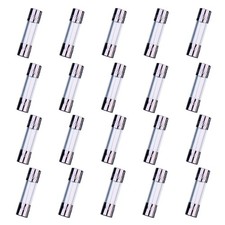 F2AL250V 20 Pcs 5x20mm Fast-Blow Glass Fuse 2A 250V 0.2x0.78 inch time delay Fu