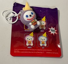 Jack In The Box 2026 JIBBI Charm Keychain - Rare "Saucy" Limited Edition -