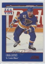 1992-93 Score USA Greats Craig Janney #11 0d2