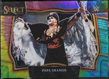 2023 Panini Select WWE - Tie-Dye Prizms Wrestling Papa Shango #282 NM