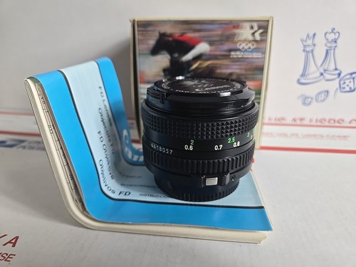 Original NEW Canon FD 50mm 1.8 Camera Lens Official 1984 Olympic Games - Picture 5 of 24