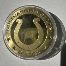INDIANAPOLIS COLTS LIMITED EDITION Gold Coin From HIGHLAND MINT