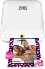 Step Instant Smartphone Photo Printer - Portable Mini Color Wireless Mobile Prin