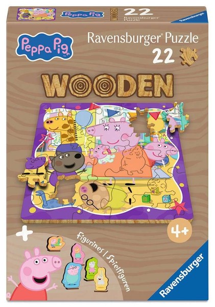 Ravensburger 04082 Peppa Pig Freundschaftsparty Kinderpuzzle 22 Teile-image