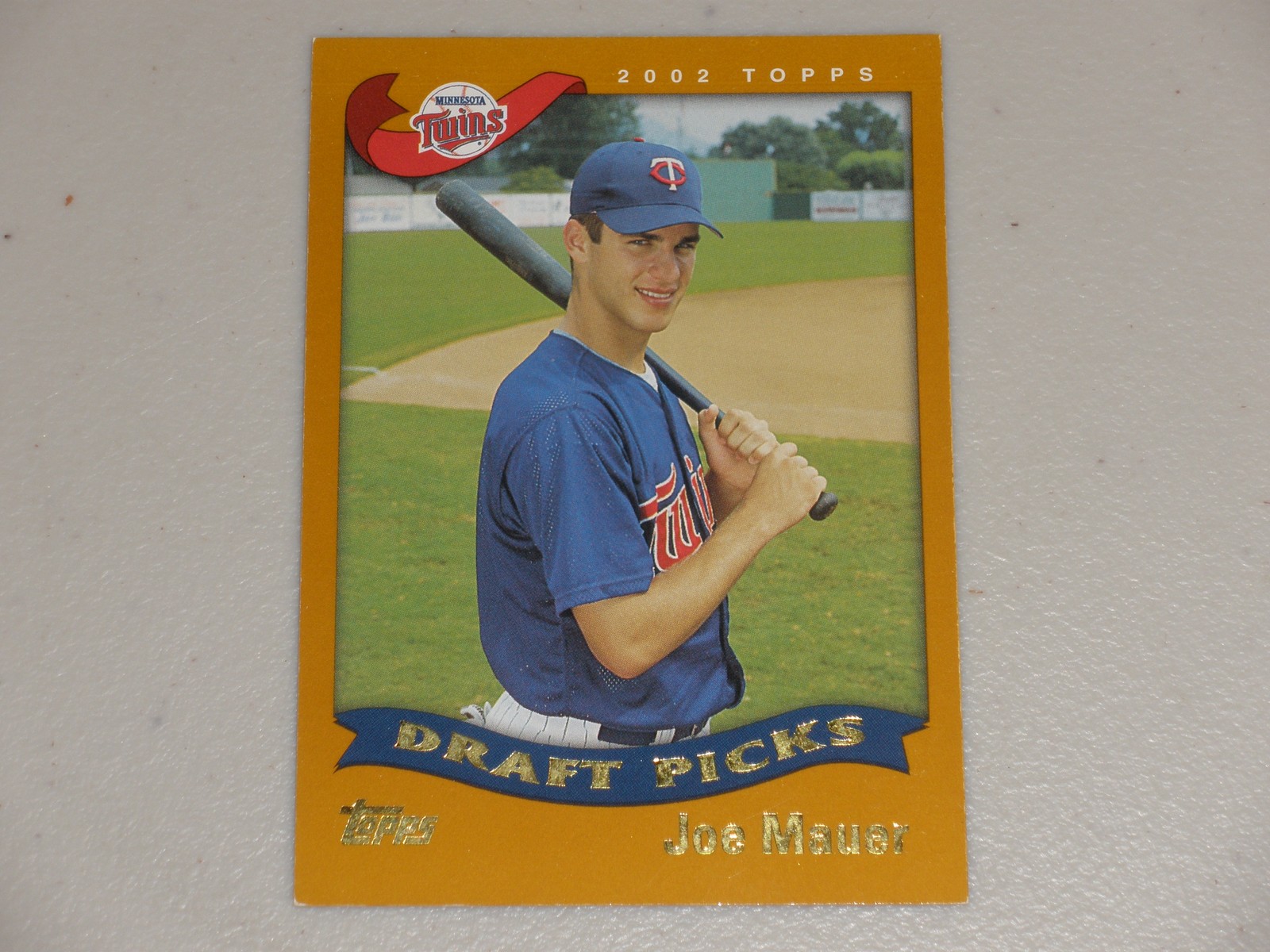 2002 Topps Baseball #622 Joe Mauer Rookie RC A