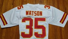 JAYLEN WATSON #35 Kansas City Chiefs Autographed/Signed Custom XL Jersey Beckett