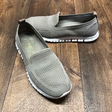 Cole Haan 2.Zerogrand Women's Oxford 7 B Gray Stitchlite Wingtip Shoes