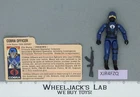 Cobra Officer V1.5 Swivel Arms 100% Complete G.I. Joe 1983 Hasbro Vintage Figure