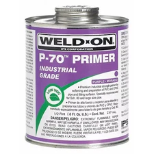 Weld-On 13996 P-70 Purple Primer Pvc/Cpvc 1/2 Pint
