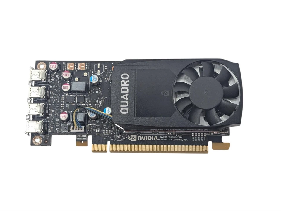 Nvidia Quadro P620 2GB GDDR5 GPU Graphics Card NO I/O SHIELD - Image 3 of 4