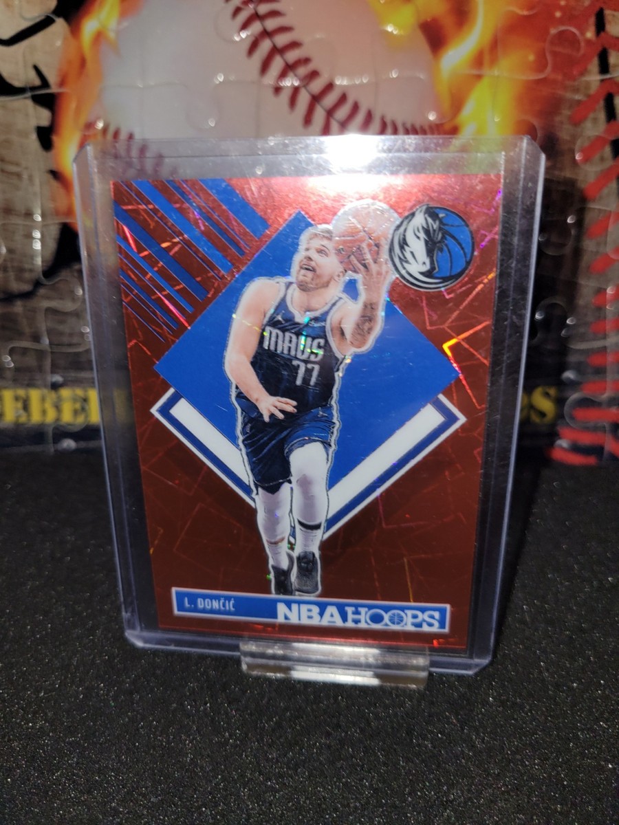 2024-25 Panini NBA Hoops LUKA DONCIC #281 Tribute /99 Red Lazer | eBay