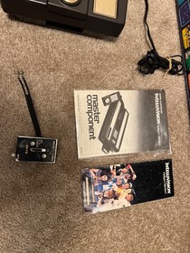 Mattel Intellivision system console system in box w/ 3 CIB video games UNTESTED