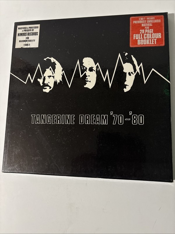 TANGERINE DREAM ’70-‘80 4 LP UK Nimbus Press Virgin Records 1980 Audiophile