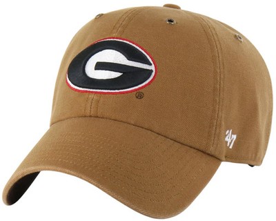 Georgia Bulldogs Carhartt x '47 Clean Up Adjustable Hat Cap Dad