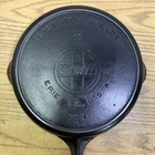 Vtg Griswold No8 Cast Iron Skillet 704 Slant Logo Heat Ring Erie PA Restored