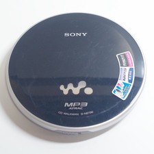 Sony CD Walkman D-NE730 Portable CD Player MP3 ATRAC Digital Amp Black