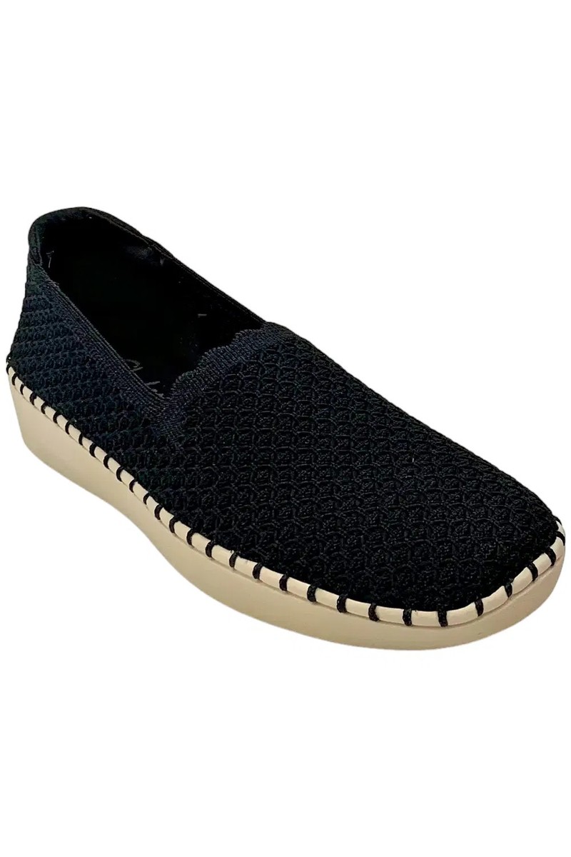 Skechers Sepulveda Knit Slip-ons Black | eBay