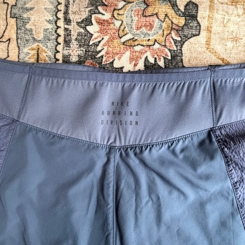 Pantaloni da corsa Nike Dri Fit larghi paracadute pantaloni sportivi taglia large blu - Foto 7 di 10