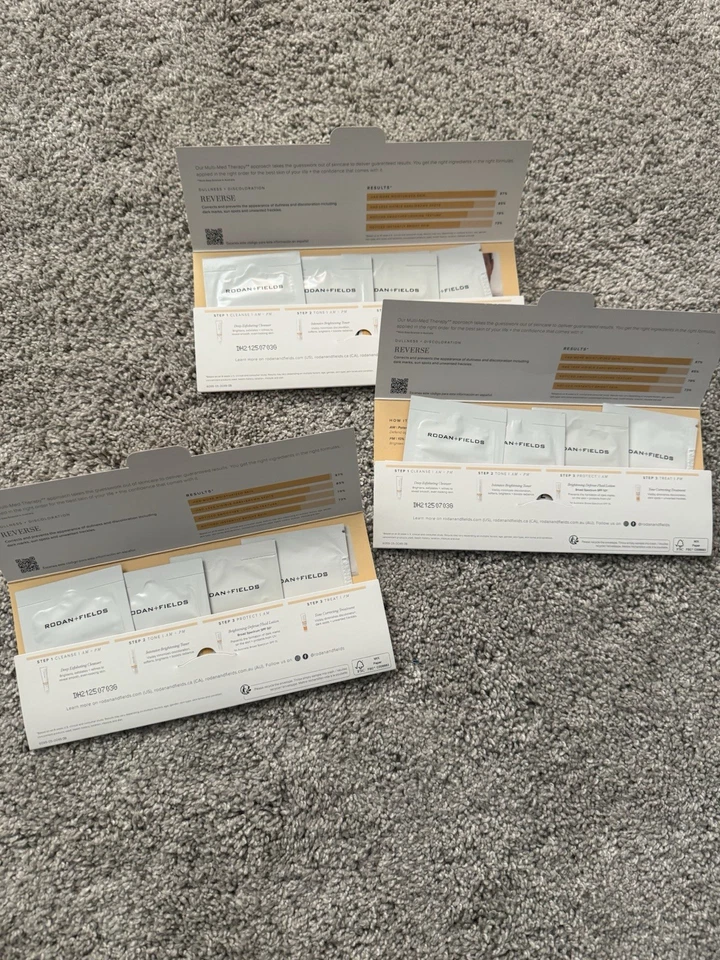 Rodan + Fields REVERSE Dual Active Brightening Complex & Sample Regimen New - Image 2 of 2
