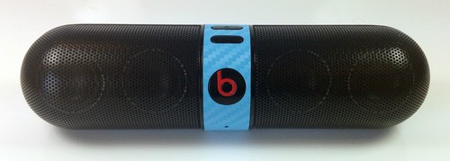 Textured Carbon Fibre Skin Sticker Kit For Dr Dre Beats Pill - STICKER ONLY - - Picture 8 of 12