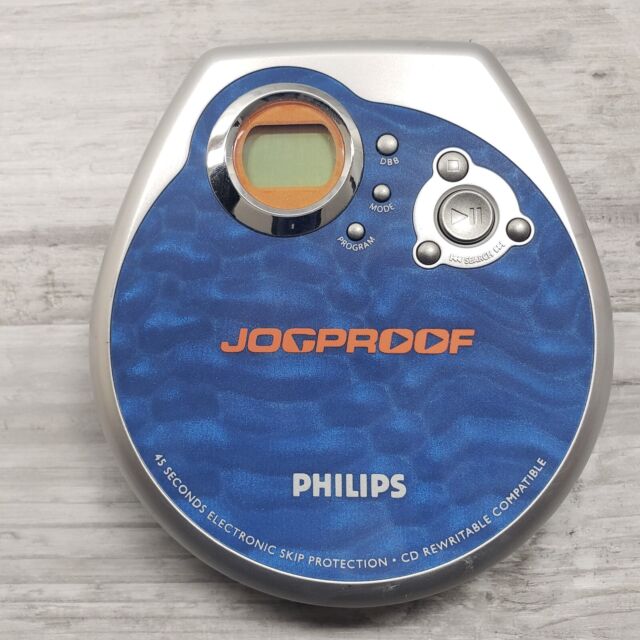 Philips Portable CD Player Jogproof AX3211-17 Tested Works