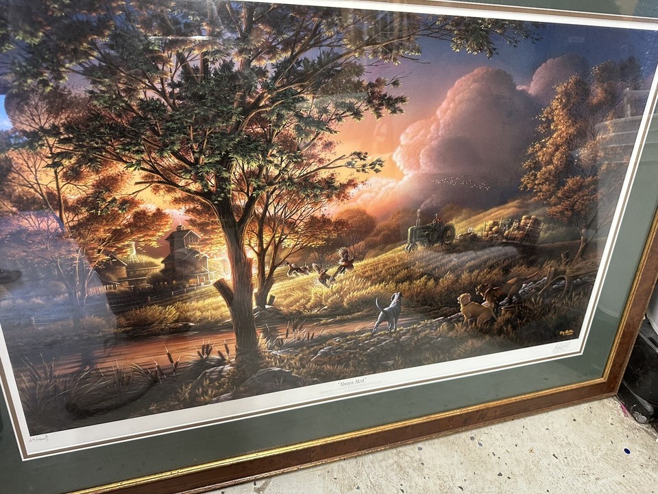 Terry Redlin ALWAYS ALERT Signed Numbered Limited Edition Framed Print ...