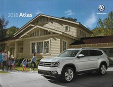 2018 18 Vw Atlas Original Sales Brochure Mint