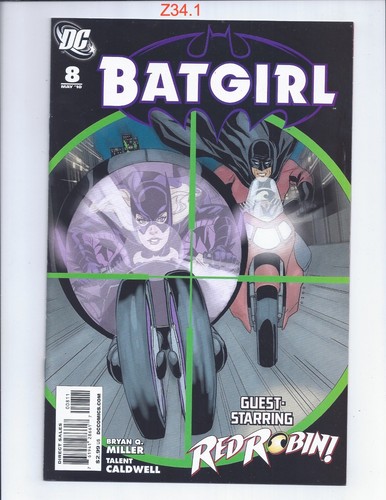 Batgirl #8 2009 DC Stephanie Brown Red Robin VF z341