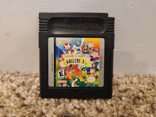 Game & Watch Gallery 3 - Authentisches Nintendo Gameboy Farbe GBC Spiel - GBA