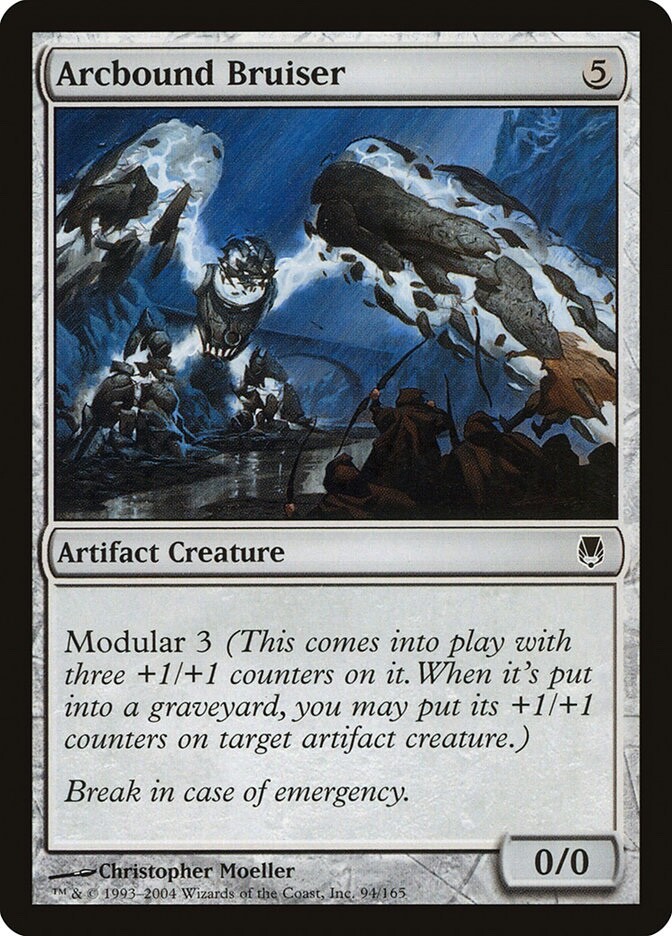 Arcbound Bruiser Darksteel FOIL NM/NM- Magic MTG STOCK IMAGE