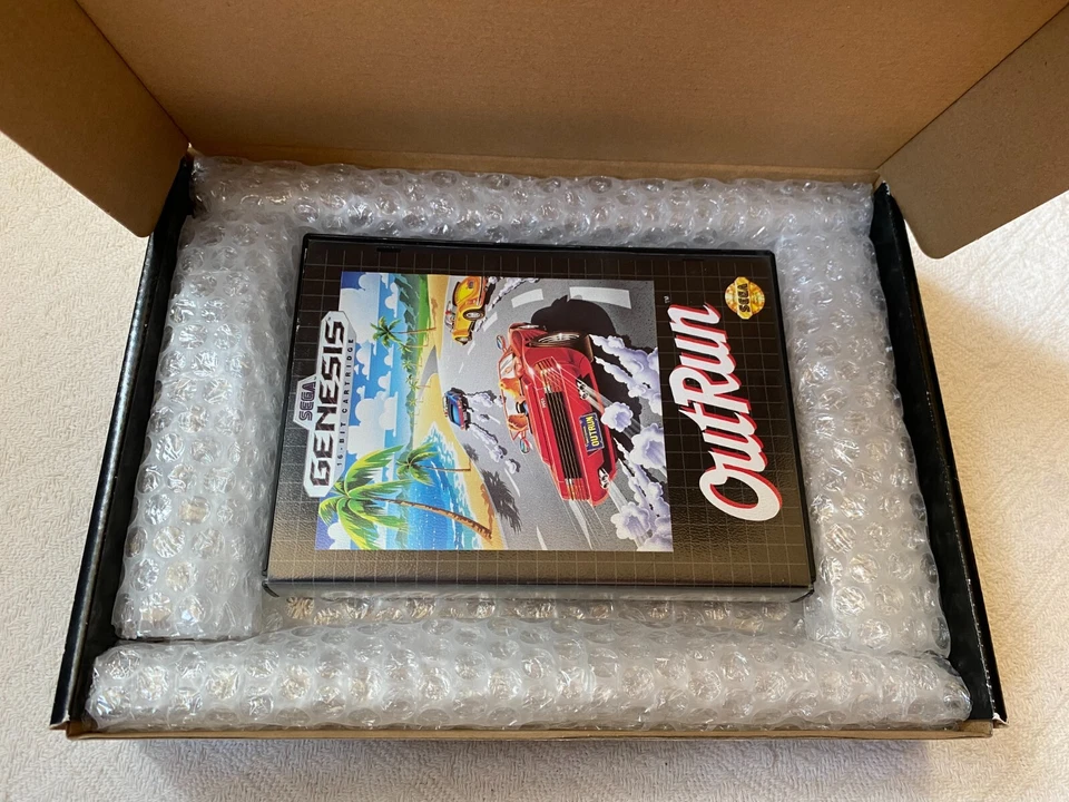 OutRun Sega Genesis - NTSC-U/C USA VGC CIB - High Quality Packing - Tracked - Image 3 of 4