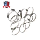 12x Carb Carburetor Intake Boot Insulator Clamps Bands Kit for Honda CB750F US