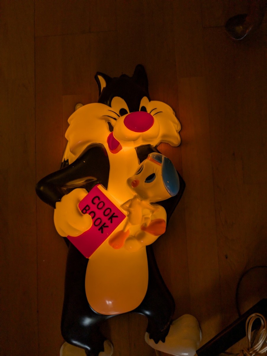 Vintage RARE Headlites Looney Tunes Sylvester And Tweety