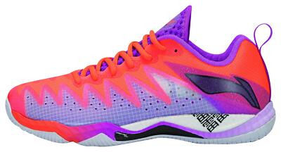 Li-Ning Unisex Badmintonschuh Eagle V rot super leicht, Profi Hallenschuh NEU
