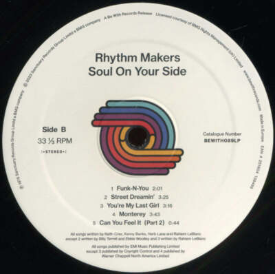 洋楽 Rhythm Makers Soul on Your Side LP The Rhythm Makers - Soul On Your Side (LP) 4251804138499| eBay