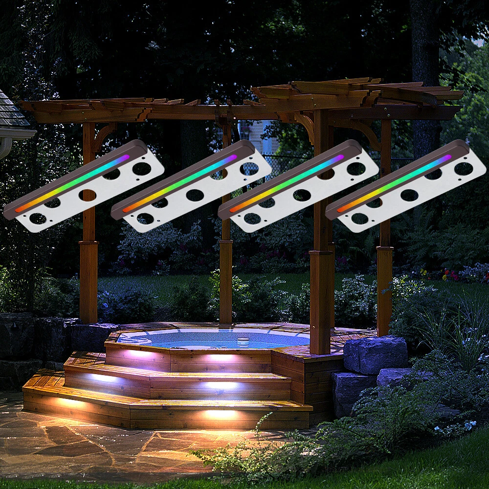 Rgb Led Low Voltage Hardscape Step Deck