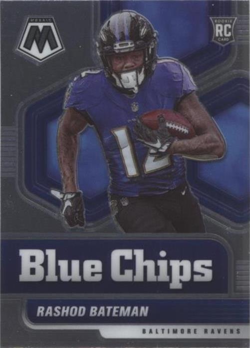 2021 Panini Mosaic Rashod Bateman #9 - 1 of 2
